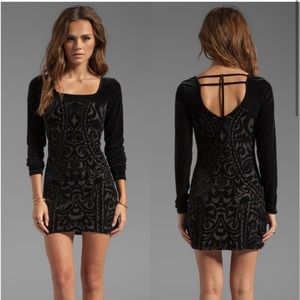Free people velvet dress